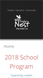 Mobile Screenshot of eaglesnesttheatre.com